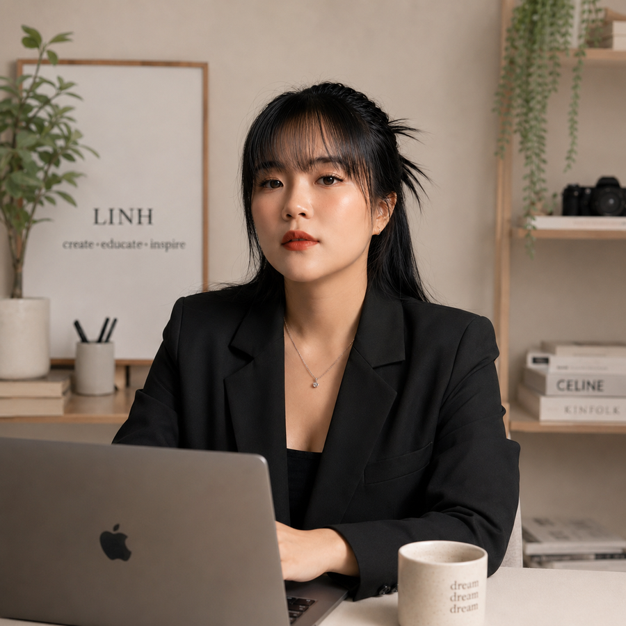 Chân dung Phạm Mỹ Linh (Linn), giảng viên TopExpert